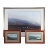 BARCLAY ELINE Sheep In A Mountainous Setting BARCLAY ELINE Sheep In A Mountainous Setting