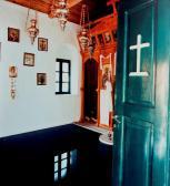 BARCLAY PER Oil Room, Installation View At The Church Of The Holy Virgin Mary Smiortidiotissa, Spetsai, Greece (project For Artforum) BARCLAY PER Oil Room, Installation View At The Church Of The Holy Virgin Mary Smiortidiotissa, Spetsai, Greece (project For Artforum)