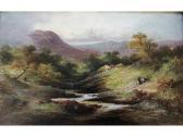 BARCLEY J Figures In Highland Landscapes BARCLEY J Figures In Highland Landscapes