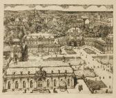 BARDON E. A. Blick Auf Den Dresdner Zwinger BARDON E. A. Blick Auf Den Dresdner Zwinger