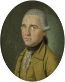 BARDOU Paul Joseph Bildnis Eines Mannes Im Gelb BARDOU Paul Joseph Bildnis Eines Mannes Im Gelb