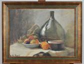 BARE M. M Nature Morte À La Dame-jeanne BARE M. M Nature Morte À La Dame-jeanne