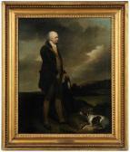 BARENGER James II Squire John Porter With His Dog And A Shotgun BARENGER James II Squire John Porter With His Dog And A Shotgun