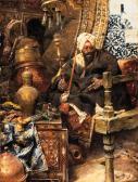 BARGUE Charles Arab Dealer Among His Antiques BARGUE Charles Arab Dealer Among His Antiques