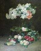 BARILLOT BONVALET Léonie Roses Et Azalées. BARILLOT BONVALET Léonie Roses Et Azalées.