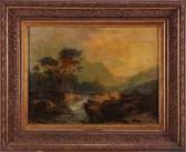 BARILLOT Leon Landscape With A Deer BARILLOT Leon Landscape With A Deer
