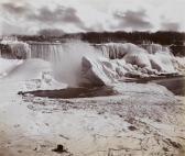 BARKER George Frozen Niagara, Falls From The Canadian Side With Camera BARKER George Frozen Niagara, Falls From The Canadian Side With Camera