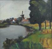 BARKER R.W. River Landscape BARKER R.W. River Landscape