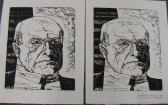 BARKER Walter William Portrait Head Of Max Beckmann BARKER Walter William Portrait Head Of Max Beckmann