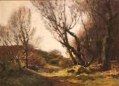 BARLOW John Noble A Wooded Landscape BARLOW John Noble A Wooded Landscape