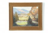 BARLOW JOHN T Impressionistic Scene BARLOW JOHN T Impressionistic Scene