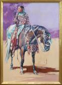 Barnes Cliff Native American On Horse Barnes Cliff Native American On Horse