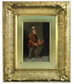 BARNES Edward Charles A Flower Seller BARNES Edward Charles A Flower Seller