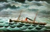 BARNES Frank S.s Monowai In A Gale BARNES Frank S.s Monowai In A Gale