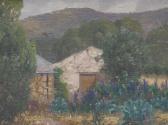 BARNES GUSTAV A. Farm Scene BARNES GUSTAV A. Farm Scene