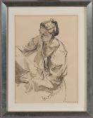 BARNETT Herbert Phillip Girl In Blouse BARNETT Herbert Phillip Girl In Blouse