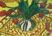 BARNHAM CHECKA FRANCESCA Tulips In A Vase BARNHAM CHECKA FRANCESCA Tulips In A Vase