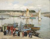 BARNOIN Henri Alphonse Französischer Fischerhafen BARNOIN Henri Alphonse Französischer Fischerhafen