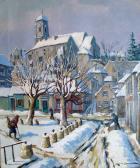 BARRAT Rex Paulain Jack Village Sous La Neige BARRAT Rex Paulain Jack Village Sous La Neige