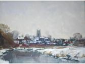 BARRATT GEOFFREY WILSON Bungay Under Snow BARRATT GEOFFREY WILSON Bungay Under Snow
