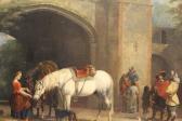 BARRAUD William Watering The Horses BARRAUD William Watering The Horses
