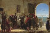 BARRETT Jerry The Mission Of Mercy: Florence Nightingale Receiving The Wounded At Scutari BARRETT Jerry The Mission Of Mercy: Florence Nightingale Receiving The Wounded At Scutari