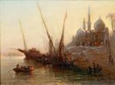 BARRY Francois Pierre "bord Du Nil À Boulacprès De Cairo" BARRY Francois Pierre "bord Du Nil À Boulacprès De Cairo"