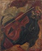 BARTHE Victor Nature Morte Au Violon BARTHE Victor Nature Morte Au Violon