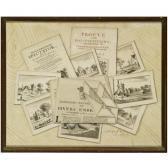 barthelemey de la rocque Trompe L'oeil Of Dutch Topographical Prints And Other Printed Material Arranged On A Pine Plank barthelemey de la rocque Trompe L'oeil Of Dutch Topographical Prints And Other Printed Material Arranged On A Pine Plank