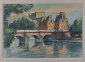 BARTHELEMY H. Trois Aquarelles BARTHELEMY H. Trois Aquarelles