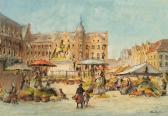 BARTHELMESS Hans Marktplatz Indüsseldorf BARTHELMESS Hans Marktplatz Indüsseldorf