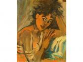BARTHES Charles Portrait De Femme BARTHES Charles Portrait De Femme