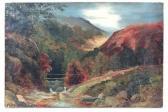 BARTLETT Frank Extensive Hilly Wooded Landscape BARTLETT Frank Extensive Hilly Wooded Landscape