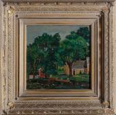 Bartlett Frederic Clay River Landscape With Figures Bartlett Frederic Clay River Landscape With Figures