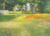 BARTLETT William Pair Of Garden Views BARTLETT William Pair Of Garden Views