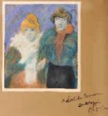BARTOLOZZI Salvador Deux Femmes BARTOLOZZI Salvador Deux Femmes