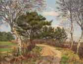 BARTSCH Wilhelm Birches And Pines Along The Way BARTSCH Wilhelm Birches And Pines Along The Way