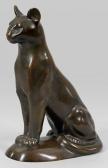 BARWIG Franz Sitzende Katze BARWIG Franz Sitzende Katze