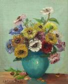 BASCLE S. Lalenne Still Lives With Vases Of Flowers BASCLE S. Lalenne Still Lives With Vases Of Flowers