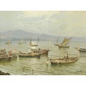 BASILE L. Pescatori Al Largo Di Napoli BASILE L. Pescatori Al Largo Di Napoli
