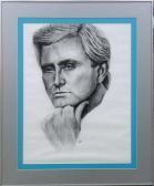 BASILE P. Portrait Of Merv Griffin BASILE P. Portrait Of Merv Griffin
