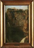 BASILETTI LUIGI Cascate Di Tivoli BASILETTI LUIGI Cascate Di Tivoli