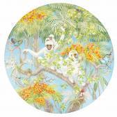 BASKERVILLE Charles Family Of Monkeys In A Mango Tree BASKERVILLE Charles Family Of Monkeys In A Mango Tree