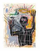 BASQUIAT Jean-Michel Furious Man BASQUIAT Jean-Michel Furious Man