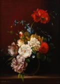 BASTANIER Dorothea Blumenstillleben Arrangement Aus Verschiedenen Garten- Und Wiesenblumen BASTANIER Dorothea Blumenstillleben Arrangement Aus Verschiedenen Garten- Und Wiesenblumen