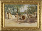 BASTET Jean, dit Tancrède Jour De Fête À Aïn El Arba (algérie) BASTET Jean, dit Tancrède Jour De Fête À Aïn El Arba (algérie)