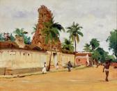 BASTET Jean, dit Tancrède Pondichery, La Rue Des Missions, La Pagode Chetty BASTET Jean, dit Tancrède Pondichery, La Rue Des Missions, La Pagode Chetty