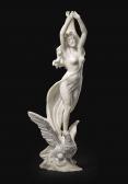 BASTIANI Ildebrando Nymph Standing On An Eagle BASTIANI Ildebrando Nymph Standing On An Eagle