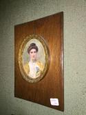 BASTIDES A. Portrait De Femme Au Chignon BASTIDES A. Portrait De Femme Au Chignon