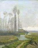BATAILLE E. Herbstlandschaft Mit Flusslauf BATAILLE E. Herbstlandschaft Mit Flusslauf